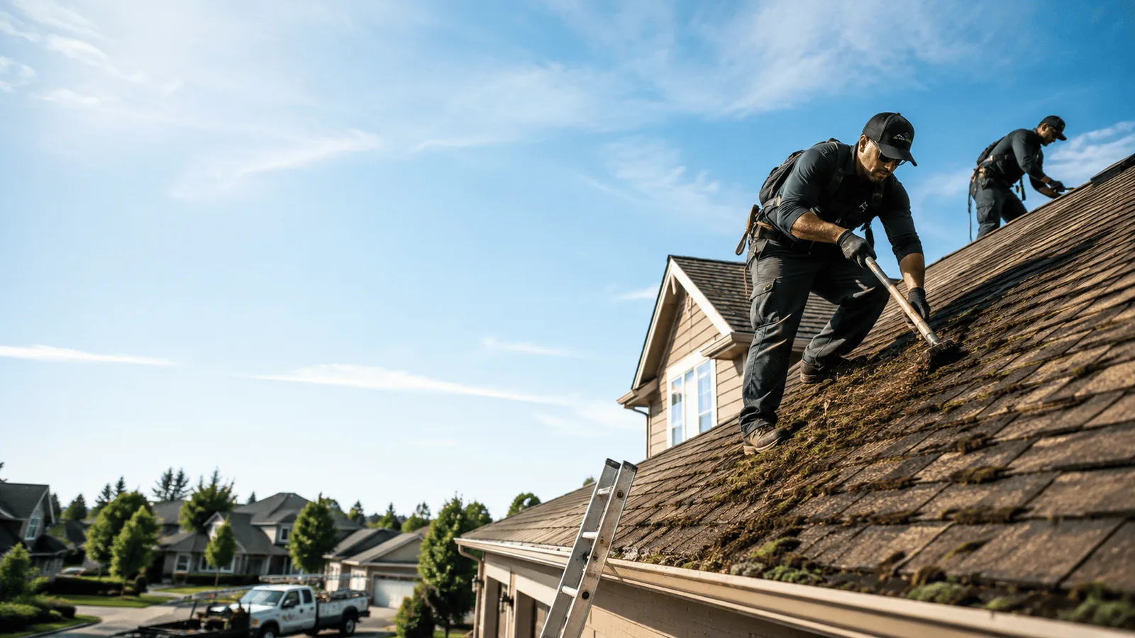 Roof Moss Removal in Slick, OK near me
